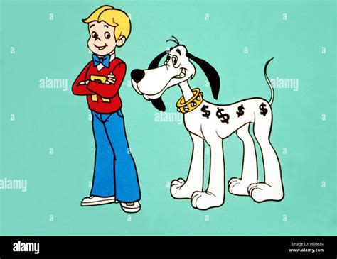 RICHIE RICH, Richie Rich, Dollar the Dog, 1980-82 Stock Photo - Alamy