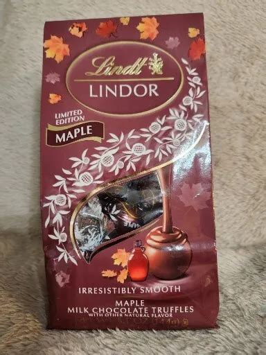LINDT LINDOR MILK Chocolate MAPLE $17.95 - PicClick