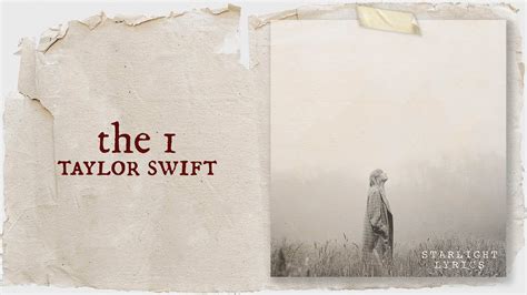 Taylor Swift - the 1 (Lyric Video) HD - YouTube