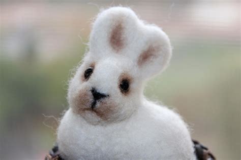 Needle Felted Bunny Needle Felted Animal Needle Felted Rabbit | Etsy