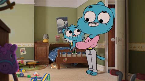 Darwin de baby | De Wonderlijke Wereld van Gumball-videoer | Cartoon ...