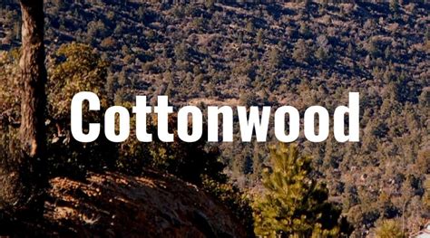 Cottonwood, Arizona – Lifey