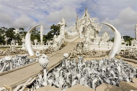 White Temple Wat Rong Khun Light Fest, Thailand - Travel Begins at 40