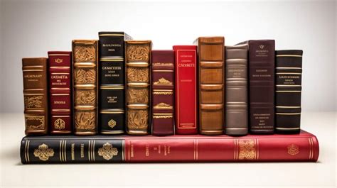 Premium AI Image | Law books isolated on white