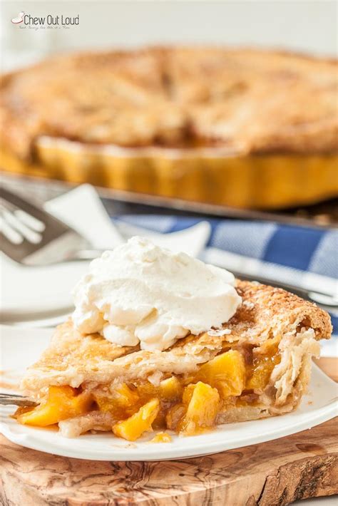 double crust peach pie recipe