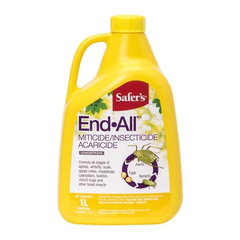 Safer’s® End All® Miticide/Insecticide/Acaricide Concentrate - 1L | #31 ...