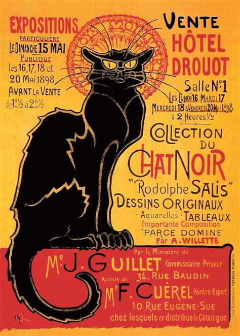 Le Chat Noir | Poster vintage, Illustrazioni vintage, Illustrazioni cartoon