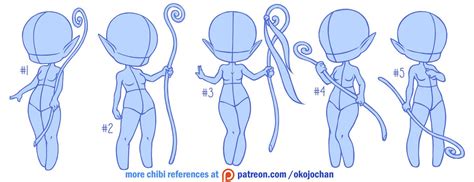 Chibi poses reference (chibi base set #7) by Nukababe | Drawing ...