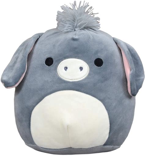 Squishmallow 8 inch Jason the Donkey Plush Toy, Stuffed Animal, Super ...