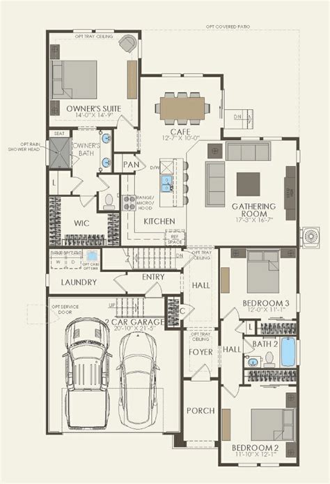 Pulte Homes Old Floor Plans - Home Alqu