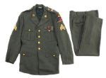 Lot Detail - Elvis Presley Replica U.S. Army Dress Uniform