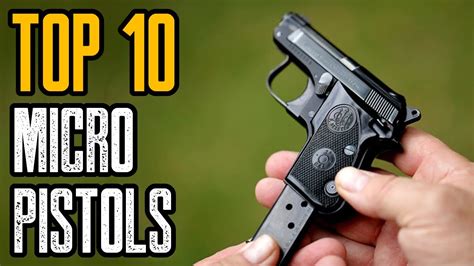 Top 10 Micro Pistols 2022 | Best Pocket Handguns 2022 | Survival Skills