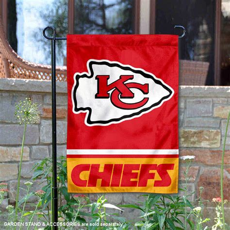 WinCraft Kansas City Chiefs Double Sided Garden Flag Patio, Lawn ...