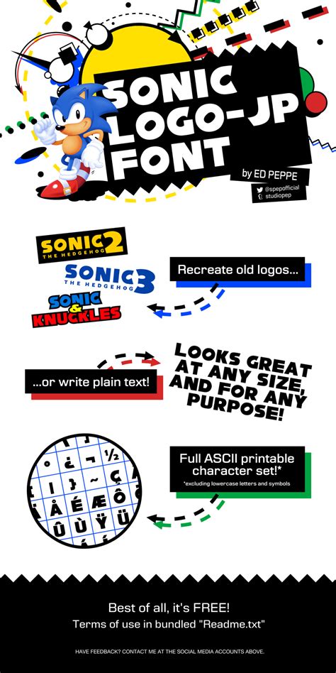 Sonic Logo-JP Font by StudioPEP on DeviantArt