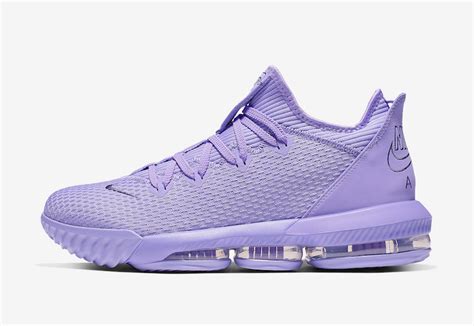 Nike LeBron 16 Low Purple CI2668-500 Release Date - SBD