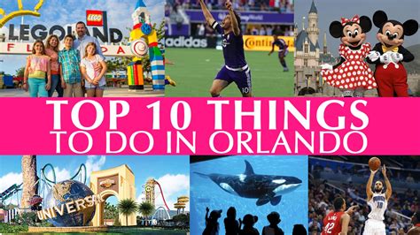 Top 10 Things to do in Orlando - YouTube