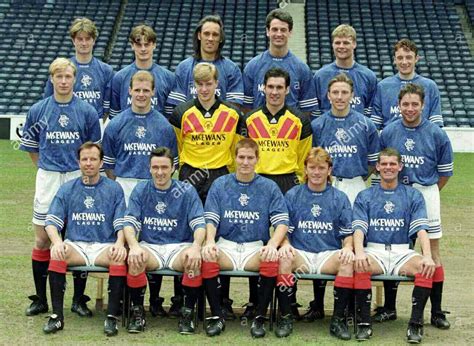 Rangers team group in 1994-95. | Glasgow rangers football, Glasgow rangers fc, Rangers team