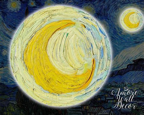 Vincent Van Gogh the Starry Night 1889 High Definition - Etsy