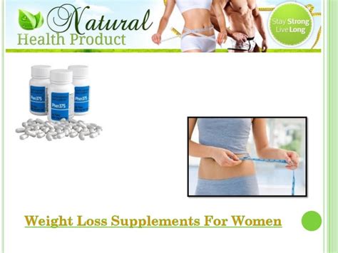 Weight loss supplements for women