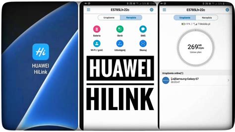 HUAWEI HiLink APP - prezentacja aplikacji do zarządzania routerem mobilnym E5785 | ForumWiedzy ...