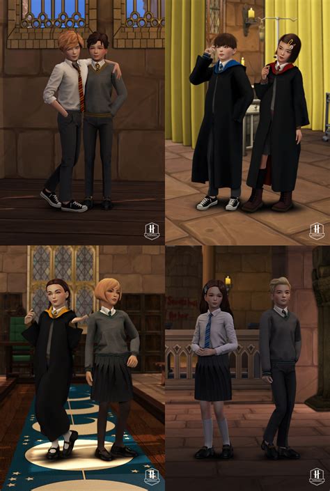 Kiro_Hogwarts uniform set (remaster) +Kids... : thisiskiro