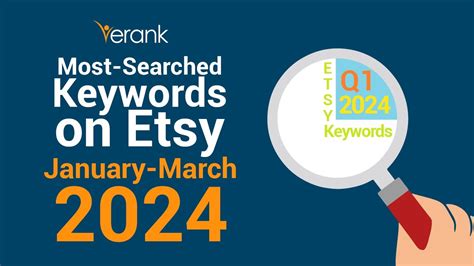 Most Searches Keywords on Etsy January - March 2024. eRanks Q1 Report - YouTube