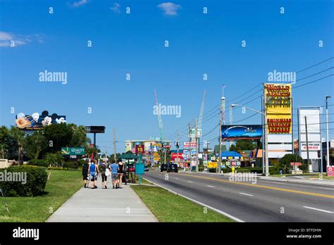 International Drive, Orlando, Central Florida, USA Stock Photo - Alamy