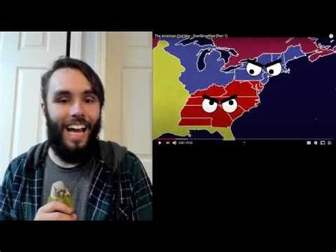 Historian Reacts | The American Civil War - OverSimplified (Part 1) - YouTube