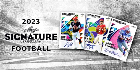 2023 Leaf Signature Series Football Cards Checklist