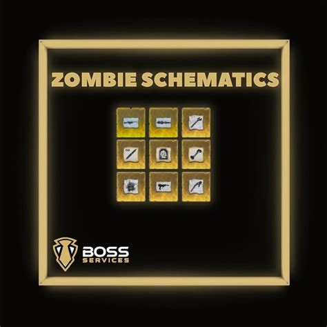 CoD MW3: Zombie Schematics Boss Services