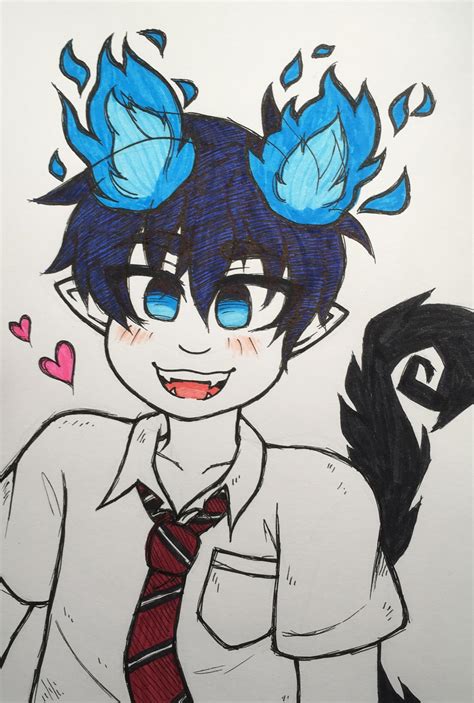 Rin Okumura by MarshmallowBreeze on DeviantArt