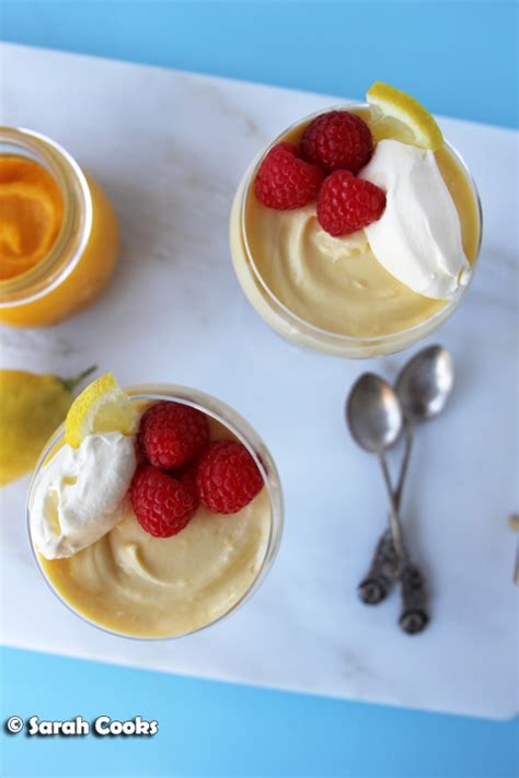 Sarah Cooks: Lemon Cheesecake Pudding Cups