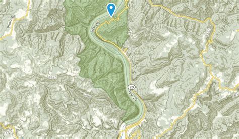 Trails in Hinton, West Virginia Map Virginia Map, Hinton, Trail Maps ...