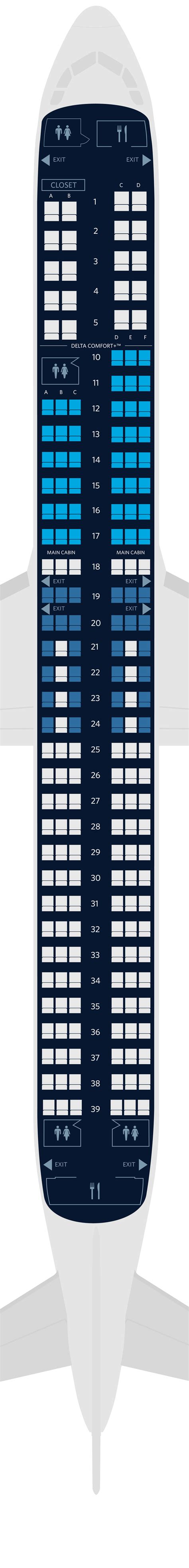 Airbus A321neo Aa Seat Map - Image to u