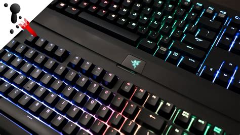 Razer BlackWidow Chroma V2 Review (VS Chroma V1) - YouTube