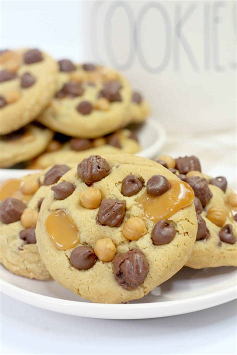 Salted Caramel Chocolate Chip Cookies - Sweet Pea's Kitchen