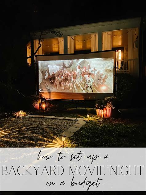 Backyard Movie Night Party, Outdoor Movie Party, Outdoor Movie Theater, Outdoor Movie Nights ...