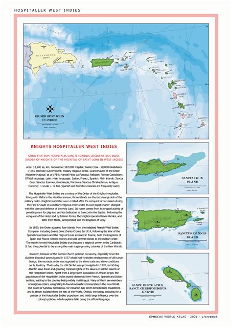 Hospitaller West Indies : r/imaginarymaps