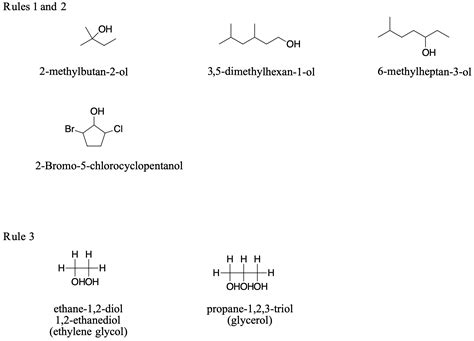 14.2: Alcohols - Nomenclature and Classification - Chemistry LibreTexts