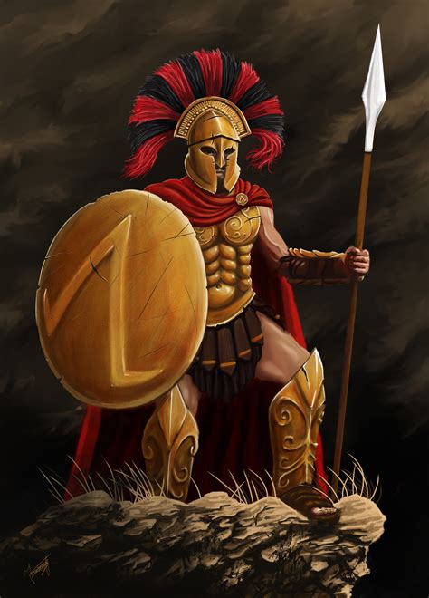 Joric Koghee - Spartan warrior