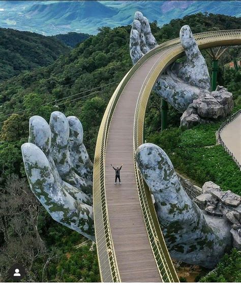 Golden hand bridge : r/civilengineering