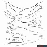 River Coloring Page  Easy Drawing Guides sketch template