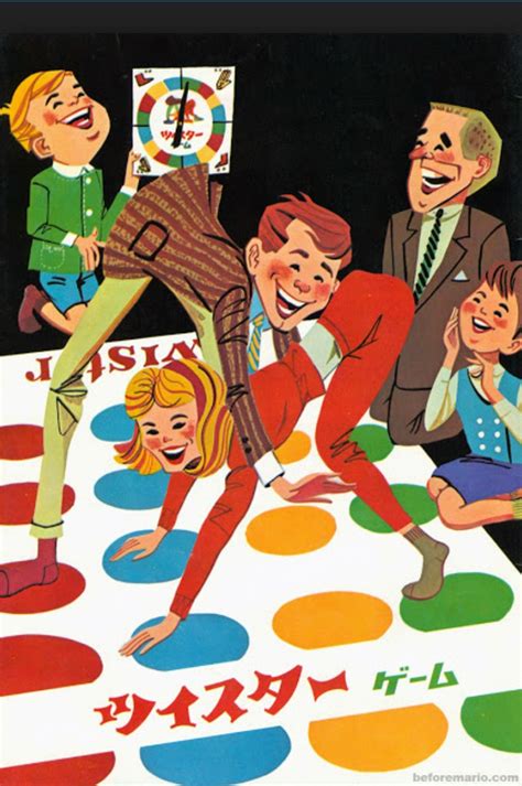 TWISTER illustration | Twister game, Fun party games, Best part of me