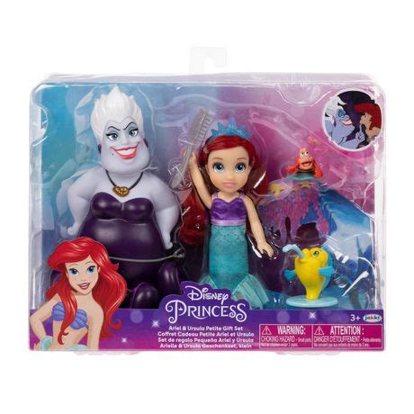 Disney Princess Ariel & Ursula Petite Gift Set | Walmart Canada