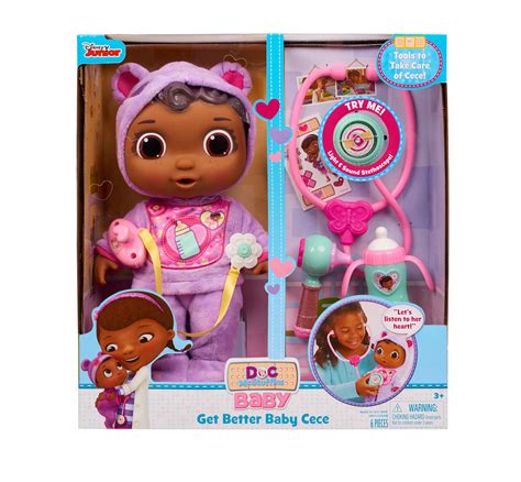 Disney Junior Doc Mcstuffins Get Better Baby Cece Set - Baby Virals