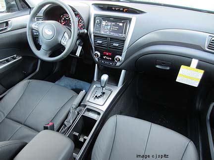 2013 Subaru Forester interior photographs and images