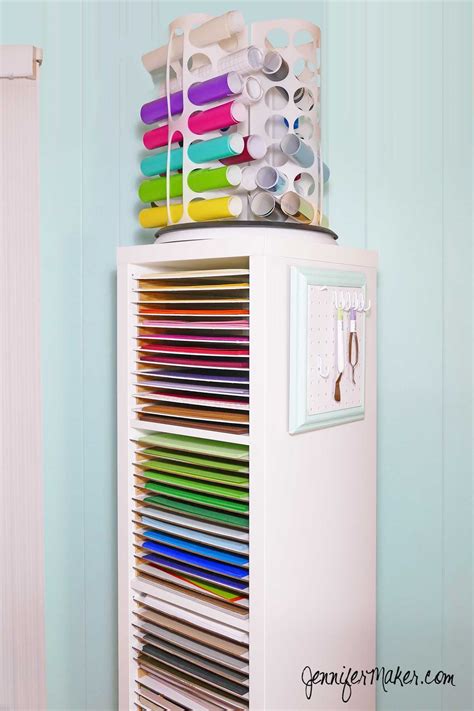 12x12 Paper Storage - DIY Vertical Organizer for Scrapbook Paper ...