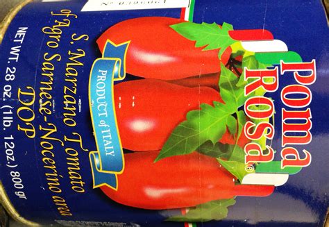 Poma Rosa San Marzano Peeled Tomatoes 28 oz. | Doris Market