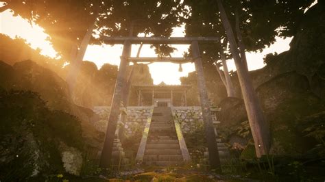 ArtStation - Hidden shrine - UE4