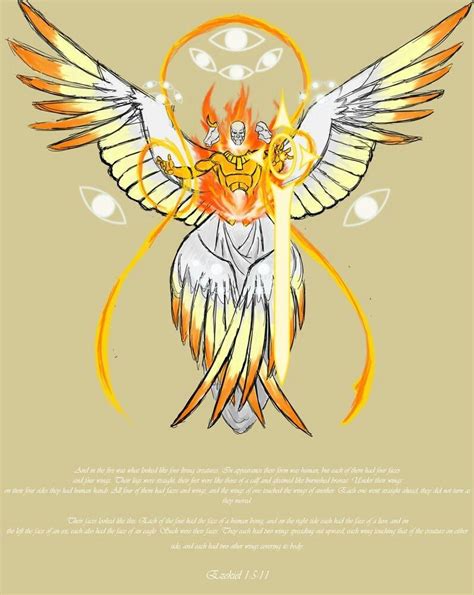 Cherubim Wings Drawing, Arte Cyberpunk, Angels And Demons, Angel Art ...